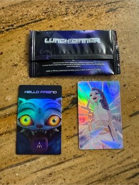 McDonald's Demon Hunter Rumi Triple Rare card